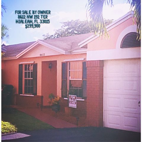 8612 Nw 192nd Ter, Hialeah, FL 33015